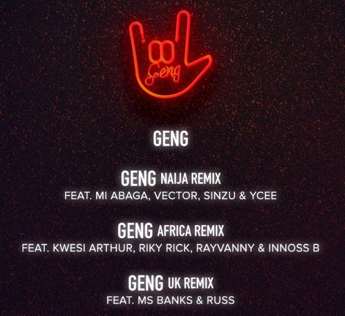 Mayorkun “Geng (Naija Remix)” Lyrics (feat. M.I Abaga x Vector x Sinzu x Ycee)