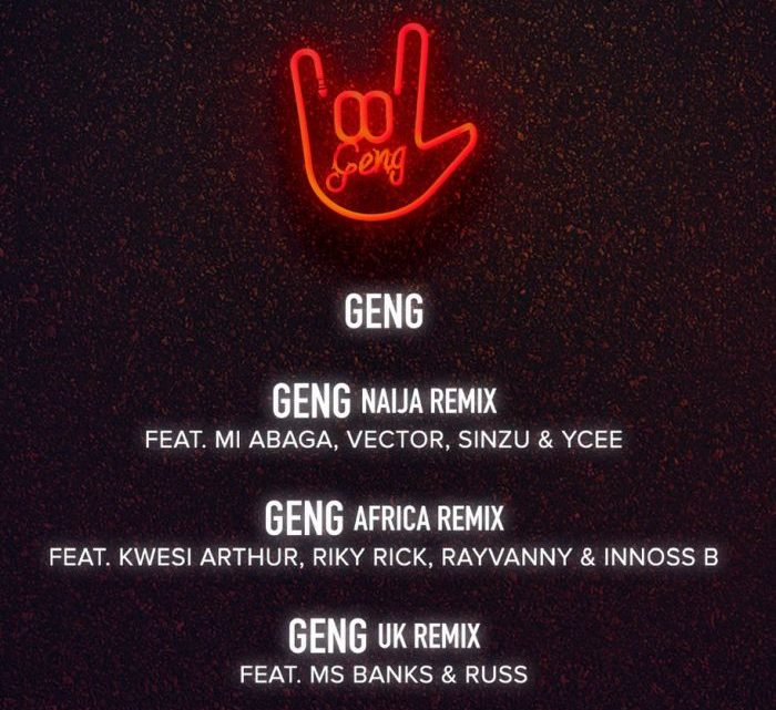 Mayorkun “Geng (Naija Remix)” Lyrics (feat. M.I Abaga x Vector x Sinzu x Ycee) Mayorkun “Geng (Naija Remix)” Lyrics (feat. M.I Abaga x Vector x Sinzu x Ycee)