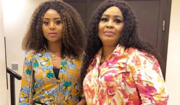 Rita Daniels and mother Regina Daniels