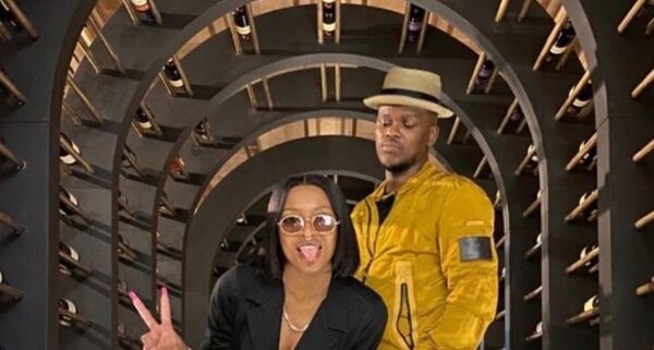 Murdah Bongz and Dj Zinhle Photo