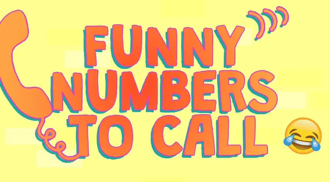 Funny Numbers To Call When You are Bored or Stuck At Home Funny Numbers To Call When You are Bored or Stuck At Home