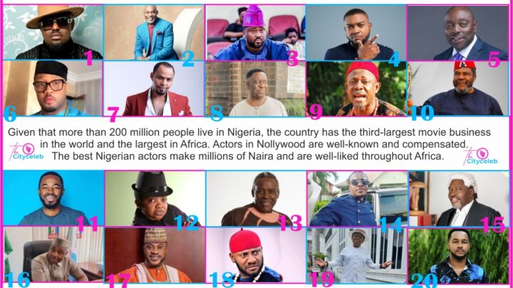 Top 20 Richest Nollywood Actors In Nigeria