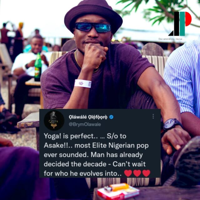 Brymo's review of Asake's Yoga is from the perspective of arts