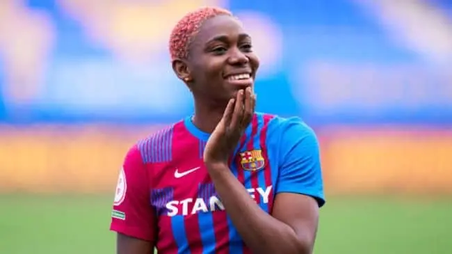 Asisat Oshoala Biography: Age, Husband, Salary, Net Worth, Daughter, State Of Origin, Stats, House, Goals
