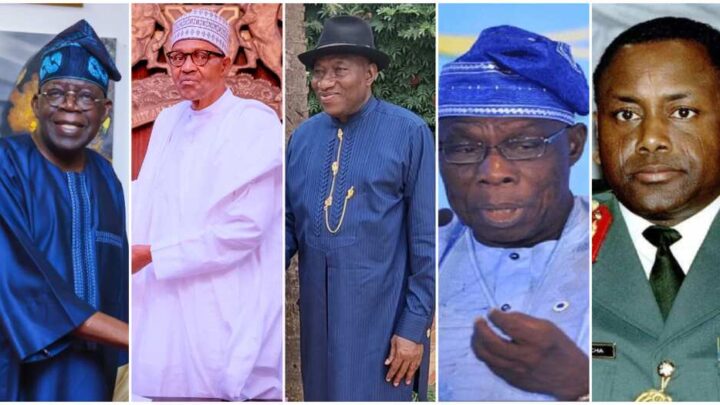 Chronicles of Nigerian Presidents: Past and Present List