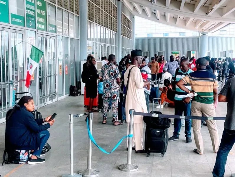 Air Passengers Stranded as NLC, TUC Shutdown Abuja Airport