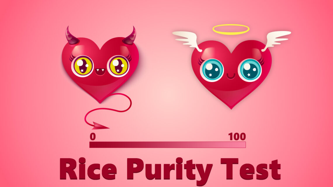 What is the Rice purity test and how do you play?