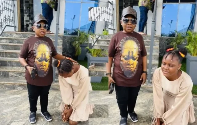Upcoming Actress AdaKirikiri’s Viral Moment of Respect with Aki