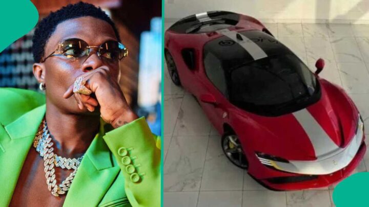 Wizkid’s Christmas Splurge: N1.4 Billion Ferrari Breaks the Internet!
