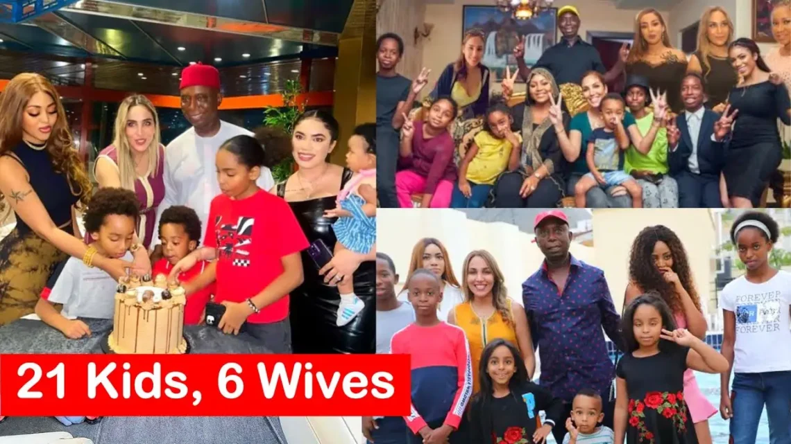 Ned Nwoko’s Family Guide: Meet The Tycoon’s Wives & Children
