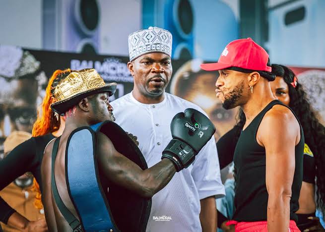Portable and Charles Okocha Face Off in the Boxing Ring: Who Will Come Out on Top?