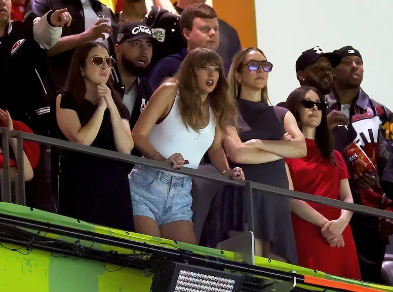 Celebrity spotting at the Super Bowl