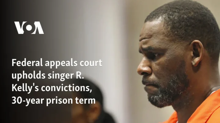R Kelly Appeals 30-Year Sentence, Citing Legal Flaws