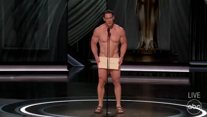 John Cena’s Surprise Nakedness at Oscars 2024 Steals the Show