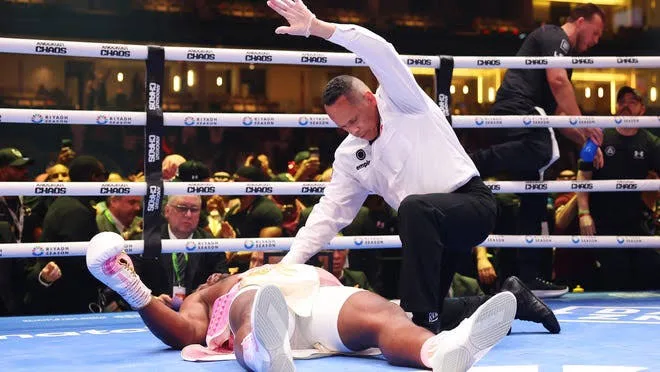 Anthony Joshua Scores Spectacular Knockout Victory Over Francis Ngannou