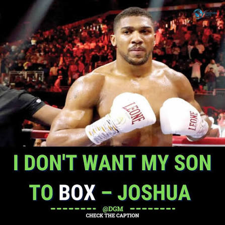 Anthony Joshua Vows to Protect Son from Boxing Spotlight