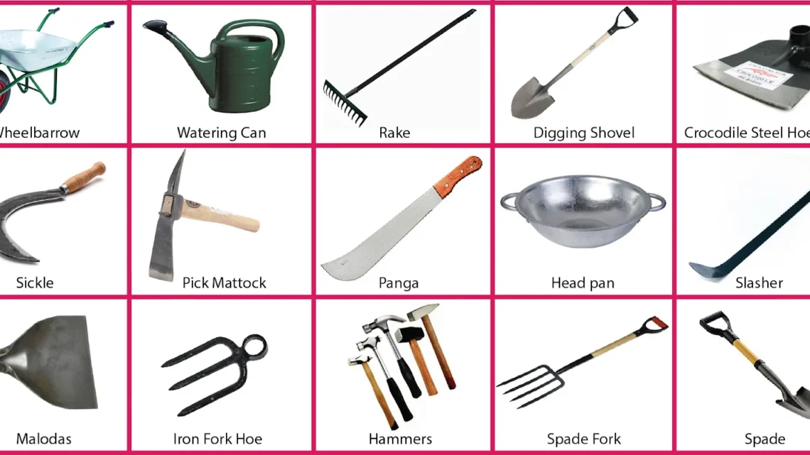 Common Farm Tools and Equipment: Their Names, Uses, and Pictures