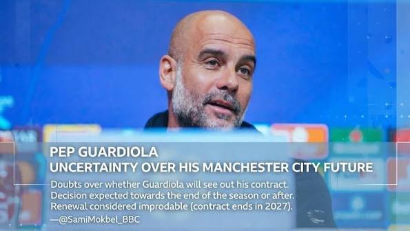 Pep Guardiola’s Uncertain Future: City’s Next Chapter Awaits
