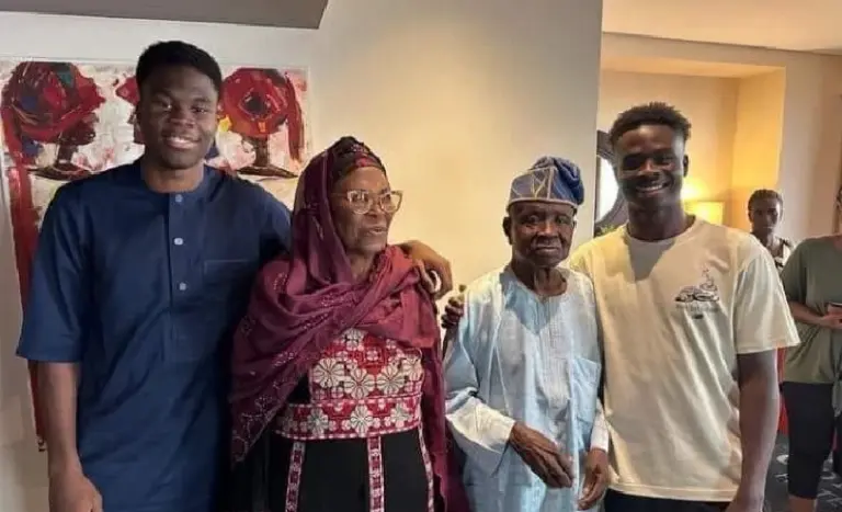 Bukayo Saka parents: Meet Adeniki and Yomi Saka