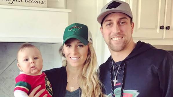 Adam Thielen’s wife Caitlin Thielen Biography: Age, Net Worth, Instagram, Spouse, Height, Wiki, Parents, Siblings, Children