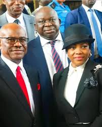Nyesom Wike’s wife, Eberechi, Sworn in as Court of Appeal Justice
