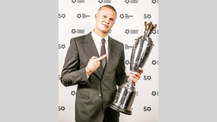 PFA Player of the Year Shortlist Revealed: Haaland, Foden, Ødegaard Among Nominees