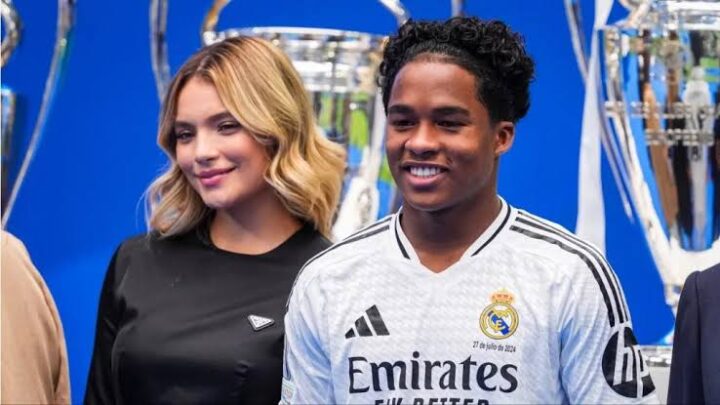 Brazilian Football Prodigy Endrick Marries Model Gabriely Miranda