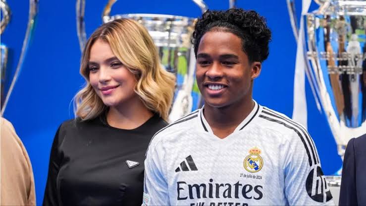 Brazilian Football Prodigy Endrick Marries Model Gabriely Miranda