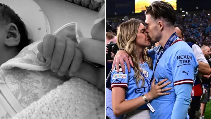 Jack Grealish and Sasha Attwood Welcome Baby Daughter Mila Rose