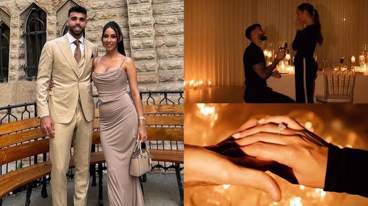 Arsenal Goalkeeper David Raya Announces Engagement to Longtime Partner Tatiana