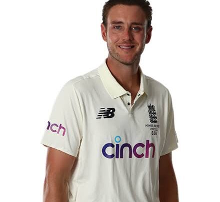 Stuart Broad Biography: Wife, Age, Net Worth, Height, Siblings, Children, Parents, Team