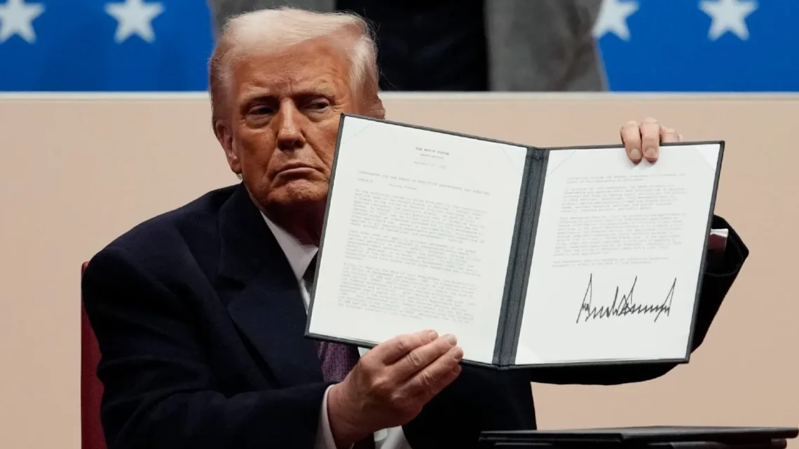President Donald Trump Signs Order to End Birthright Citizenship