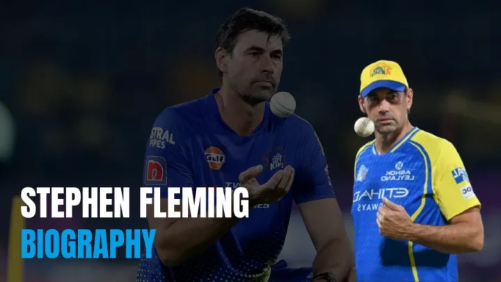 Stephen Fleming Biography: Wife, Age, Children, Net Worth, Height, Parents, Career, IPL