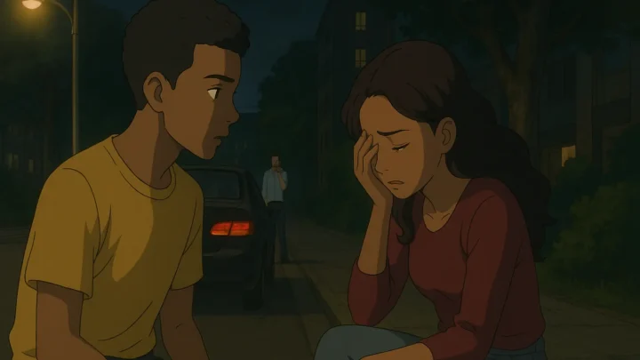 I Met a Stranger Hiding from Her Boyfriend – Everything Changed