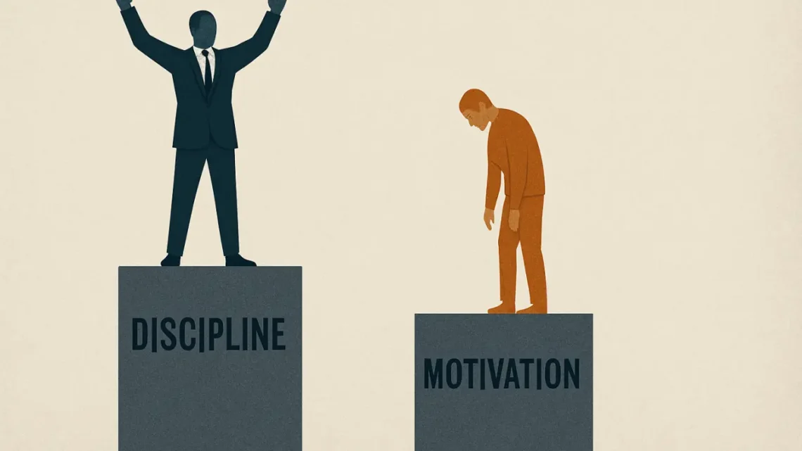 Why Self-Discipline Beats Motivation Every Single Time and How to Build It