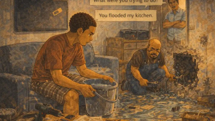 Flooded the Apartment, Angered the Neighbor, But Uncovered a Deadly Mold Problem