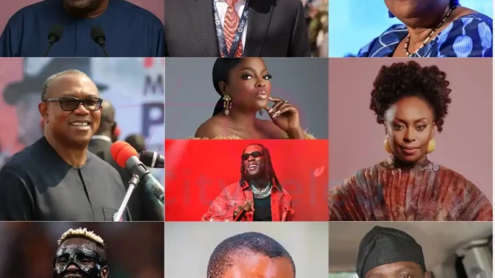 TheCityCeleb’s 100 Most Influential Nigerians of 2025