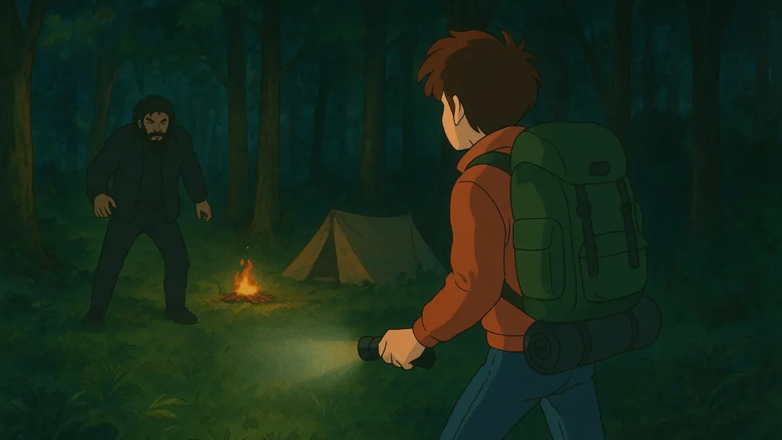 “You Shouldn’t Be Here” – The Chilling Words That Turned My Camping Trip Into Chaos