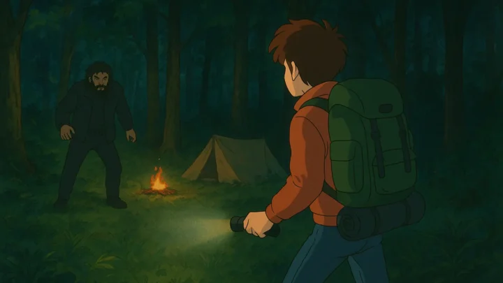 “You Shouldn’t Be Here” – The Chilling Words That Turned My Camping Trip Into Chaos