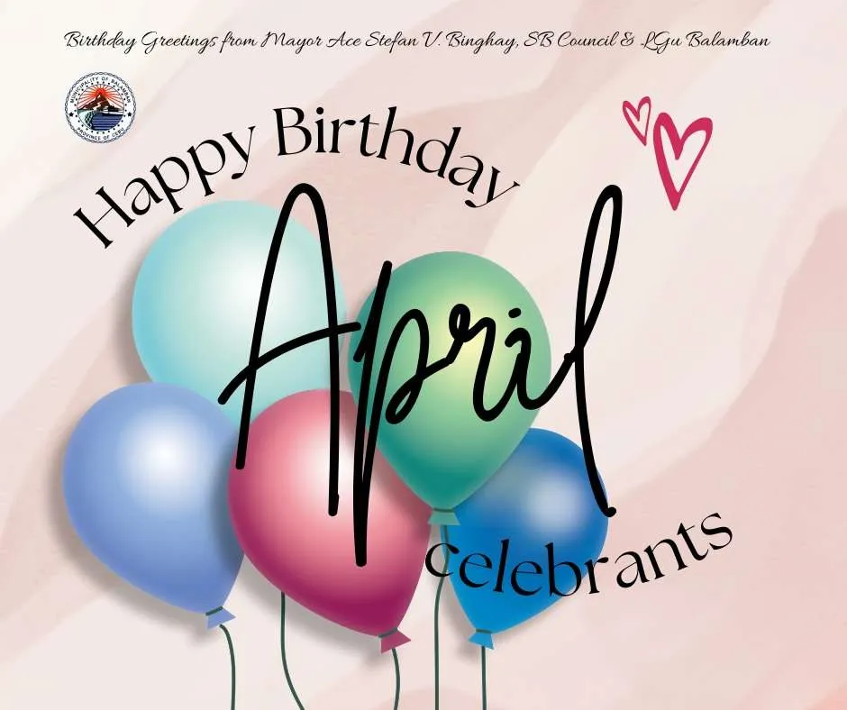 April Birthdays - Spring Celebrations