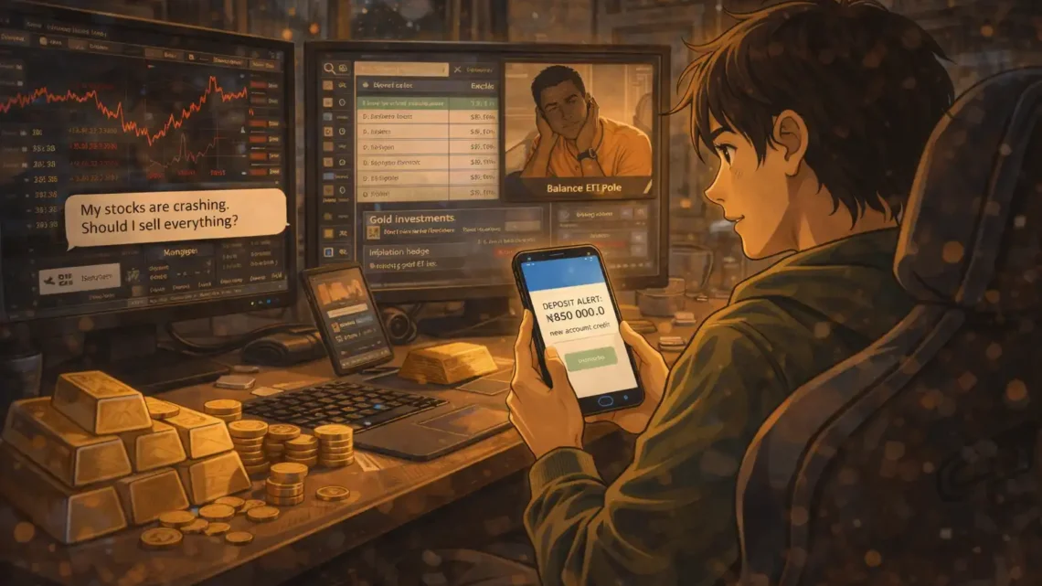 Don’t Sell in Panic: The Night Gold Proved It’s the Real Insurance