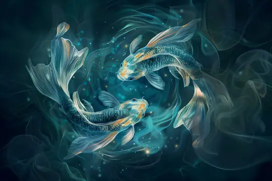 Pisces Zodiac Symbol - The Fish