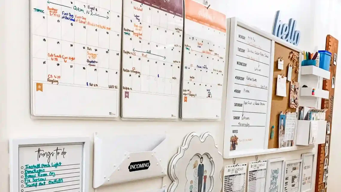 How to Create a Family Command Center (Organize Your Life)