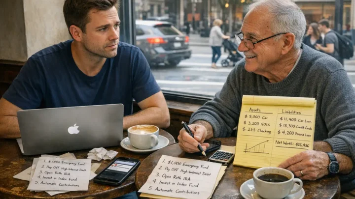 I Was $26,000 in the Hole When a Retired Financial Planner Sat Down Next to Me