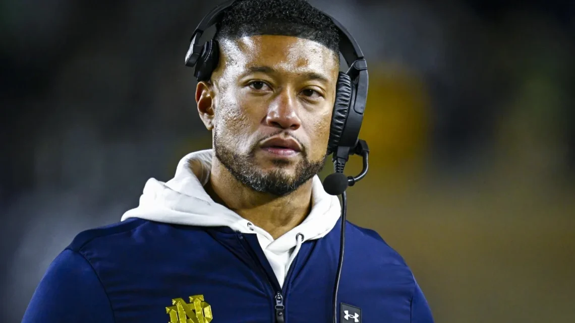 Marcus Freeman Biography: Wife, Children, Net Worth, Age, Height, Siblings, Parents, Coaching Career, Ethnicity, Awards
