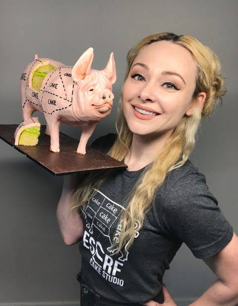 Natalie Sideserf Biography: Cake Sculptor, Career, YouTube, Net Worth, Age, Husband