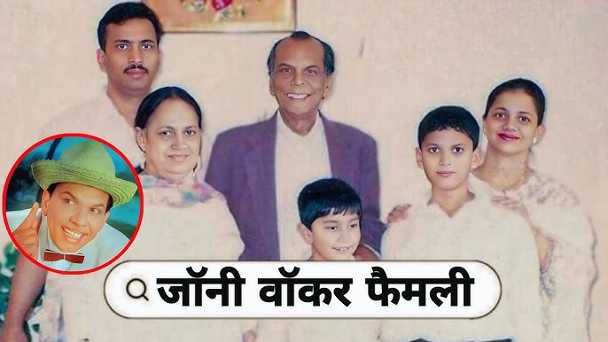 Meet Johnny Walker’s Kids: Nasir Khan, Kazim, Tasneem, Firdaus, Nazim and Kausar Kazi