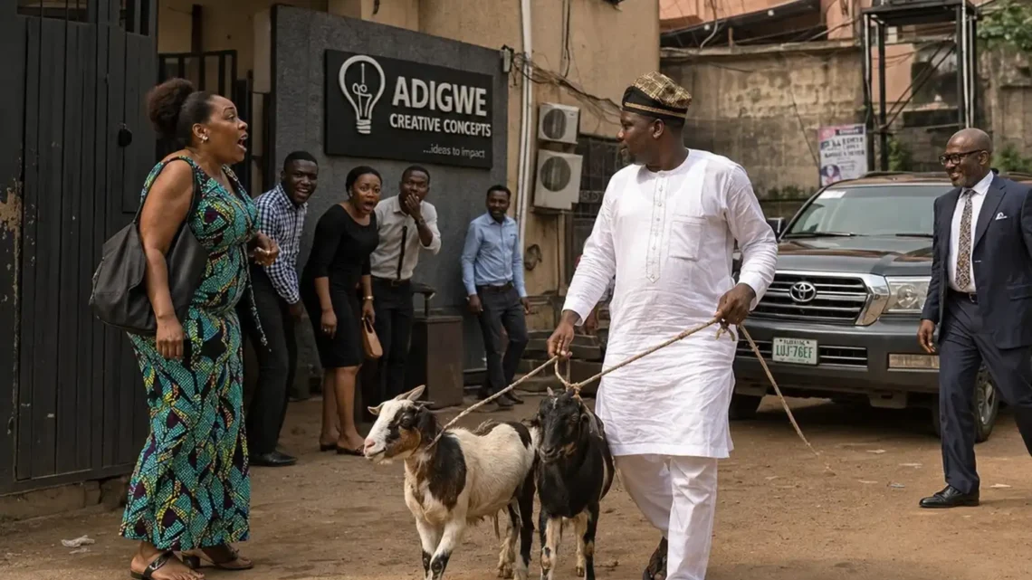 The Day My Boss Mistook a Goat for Our Biggest Client
