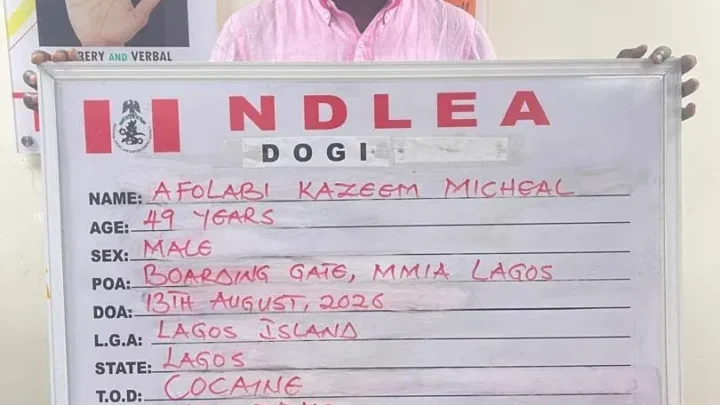 NDLEA Arrests Instagram Influencer “KC Luxury” as Nigerian Head of Cocaine Trafficking Network