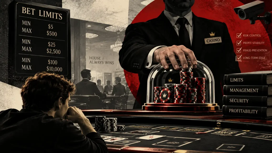 How Bet Limits Protect The Casino More Than You